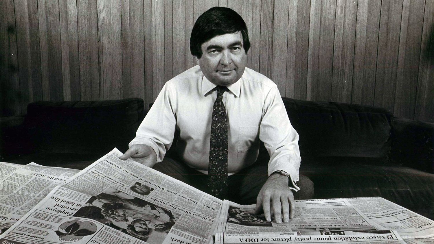 Burl Osborne, the former publisher of The Dallas Morning News, carved a legendary career based on the twin pillars of integrity and fairness. (Photo credit: The Dallas Morning News)